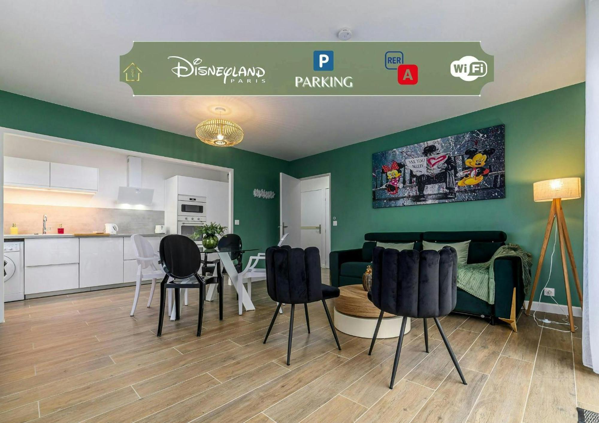 L'Emeraude Magic Dreams Near Disneyland Villa Montévrain Eksteriør billede